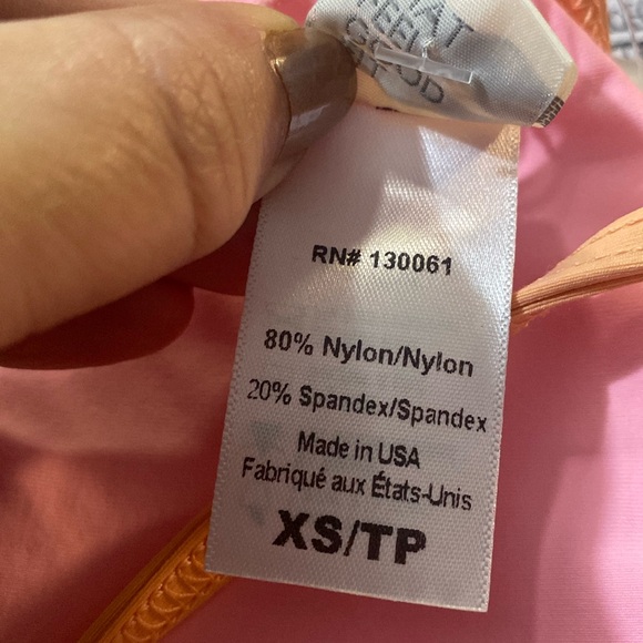 L*Space Pamela Bikini Top in Crystal Pink Tangy, Racerback, Size: X-Small - Picture 8 of 12